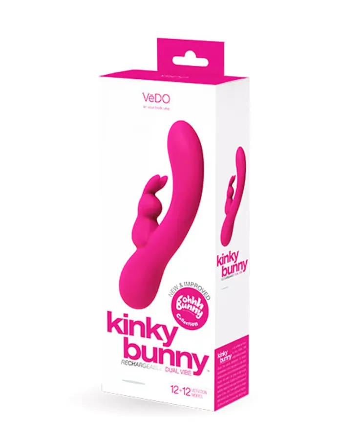 Kinky Bunny Plus Rechargeable Rabbit - Pink