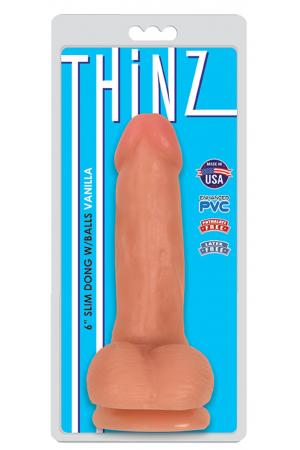 Thinz 6 Inch Slim Dong - Vanilla