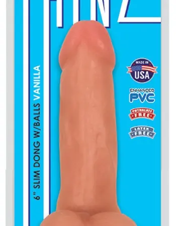 Thinz 6 Inch Slim Dong - Vanilla