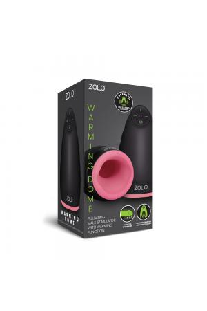 Zolo Warming Dome Pulsating Male Stimulator With Warming Function