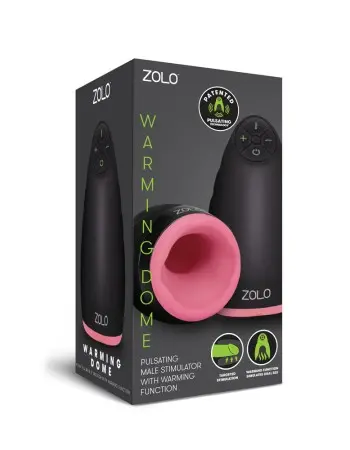 Zolo Warming Dome Pulsating Male Stimulator With Warming Function