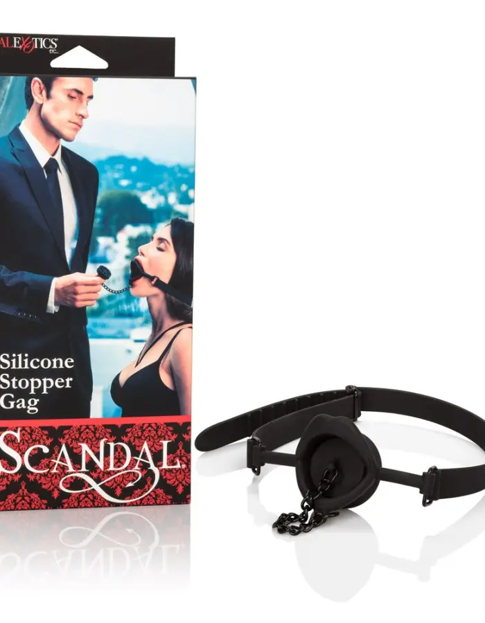 Scandal Silicone Stopper Gag