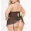 Mesh Babydoll W/thong - Black - One Size