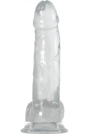 Adam and Eve's Crystal Clear 8" Dildo