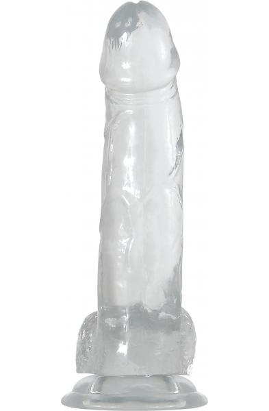 Adam and Eve's Crystal Clear 8" Dildo