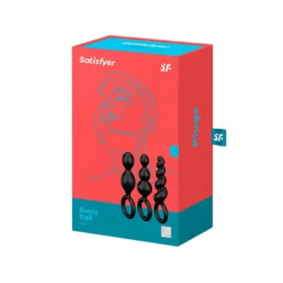 Satisfyer Booty Call Set of 3 - Black