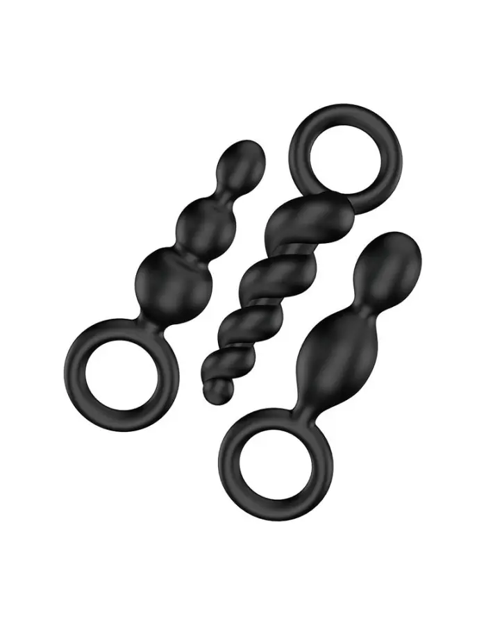 Satisfyer Booty Call Set of 3 - Black