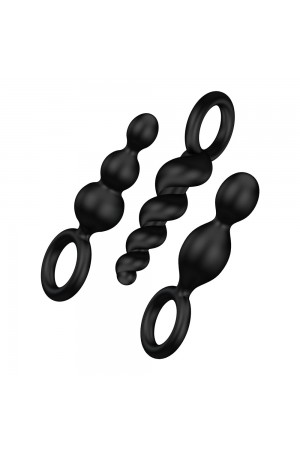 Satisfyer Booty Call Set of 3 - Black