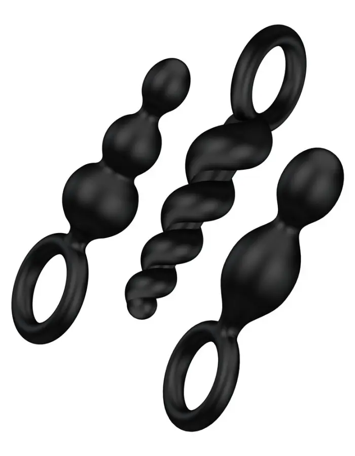 Satisfyer Booty Call Set of 3 - Black