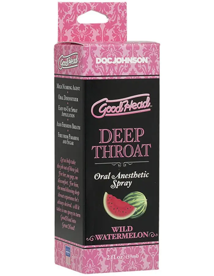 Goodhead - Deep Throat Spray - Wild Watermelon