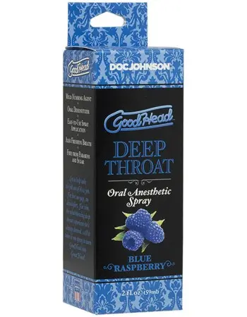 Goodhead - Deep Throat Spray - Blue Raspberry