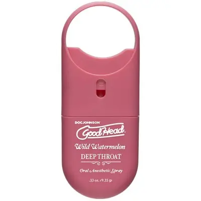 Goodhead - Deep Throat Spray to-Go - Wild Watermelon - .33 Oz.
