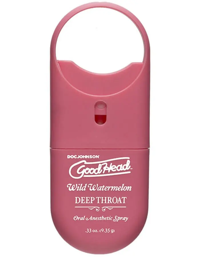 Goodhead - Deep Throat Spray to-Go - Wild Watermelon - .33 Oz.