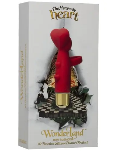 Wonderland - the Heavenly Heart Mini Massager - Red