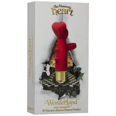 Wonderland - the Heavenly Heart Mini Massager - Red