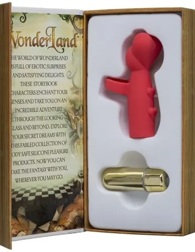 Wonderland - the Heavenly Heart Mini Massager - Red