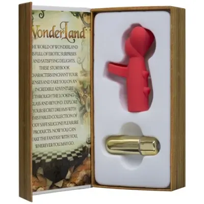 Wonderland - the Heavenly Heart Mini Massager - Red