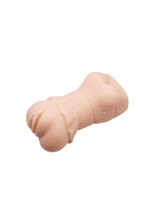 Crazy Bull No Lube Masturbator Sleeve - Realistic Pussy Skin-Like Texture