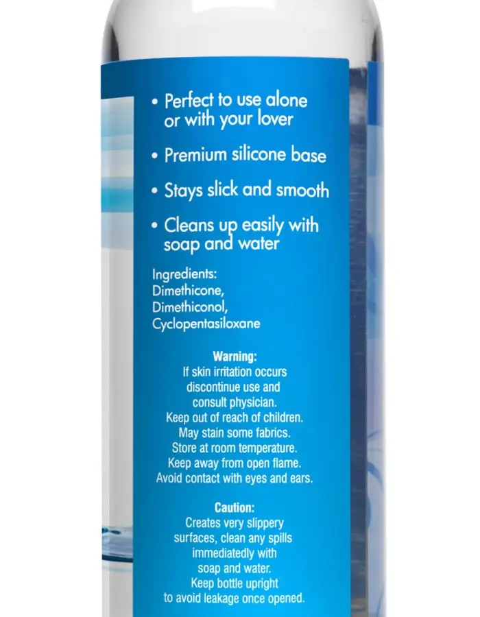 Cleanstream 100 Percent Silicone Anal Lubricant 8.5 Oz
