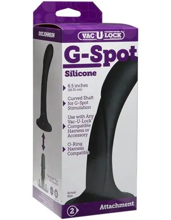 Vac-U-Lock - G-Spot - Silicone - Black