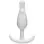 Wonderland - the White Wabbit Mini Plug - White
