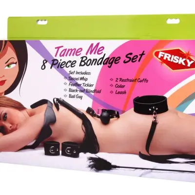 Tame Me 8 Piece Beginner Bondage Set