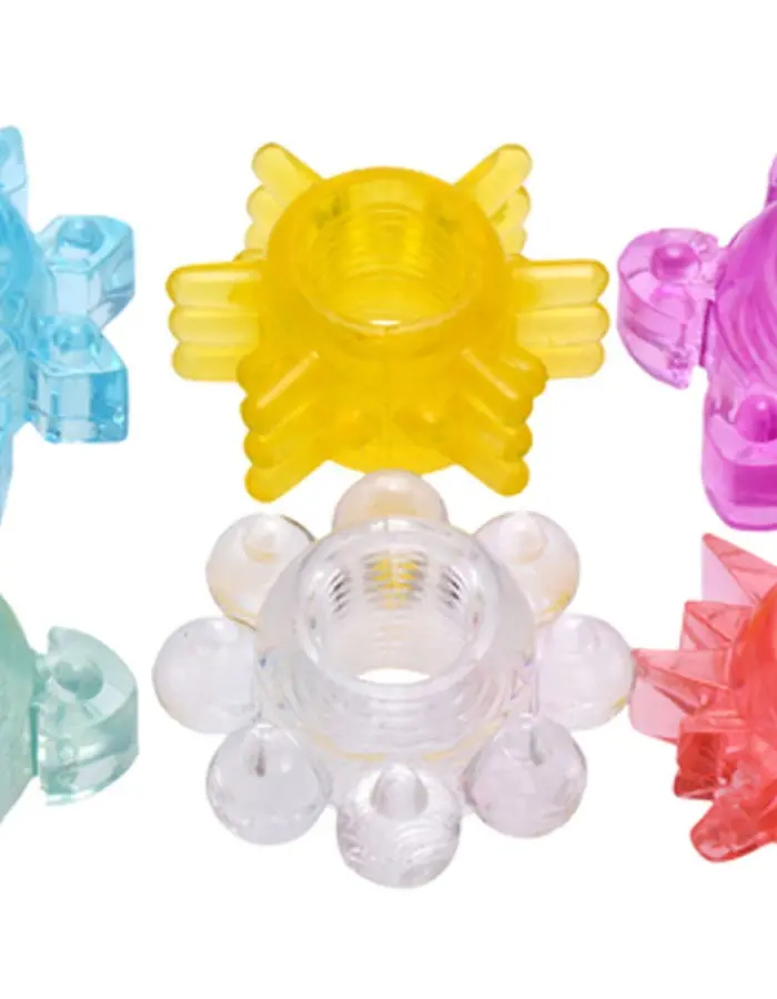 Enhance 6 Piece Cock Ring Set