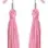 Tickle Me Pink Nipple Clamp Tassels
