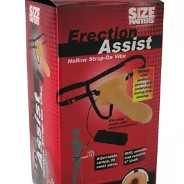 Size Matters Erection Assist Hollow Strap-on Vibe