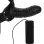 Deluxe Vibro Erection Assist Hollow Silicone  Strap-On