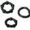 Black Performance Erection Rings - Packaged