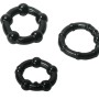 Black Performance Erection Rings - Packaged