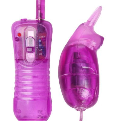 Mr. Tingles 4 Speed Bunny Bullet Vibe - Purple