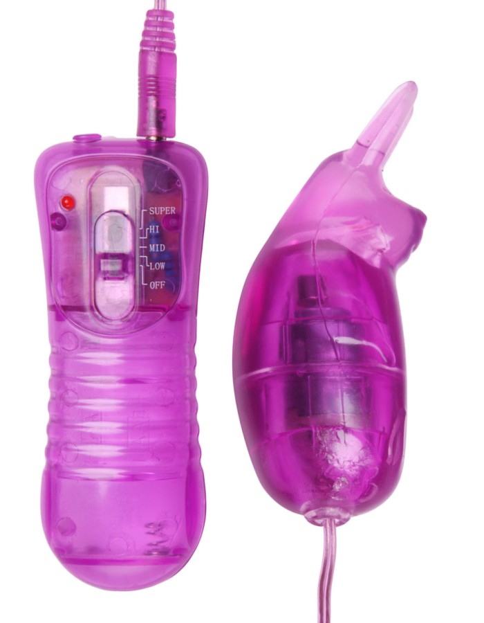 Mr. Tingles 4 Speed Bunny Bullet Vibe - Purple