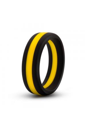 Performance - Silicone Go Pro Cock Ring -  Black/gold/black