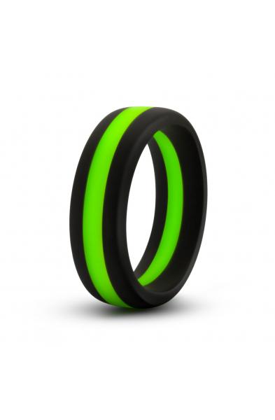 Performance - Silicone Go Pro Cock Ring -  Black/green/black