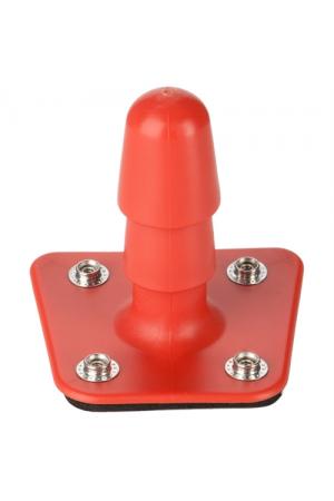 Vac-U-Lock Plug With Snaps Bulk - Red