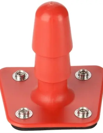 Vac-U-Lock Plug With Snaps Bulk - Red