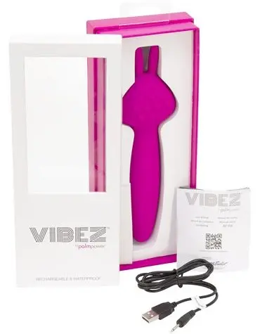 Vibez by Palmpower - Rabbit Wand - Pink