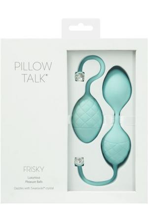 Pillow Talk - Kegel Exerciser - Frisky Teal