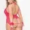 Teddy & Handcuff Set - Queen Size - Hot Pink