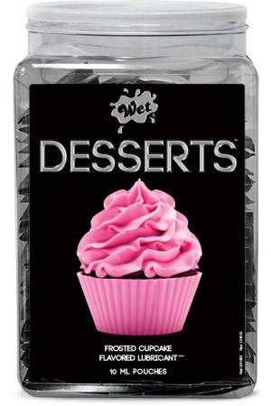 Wet Desserts Frosted Cupcakes .33 Fl Oz Pouch Counter Bowl 144pc