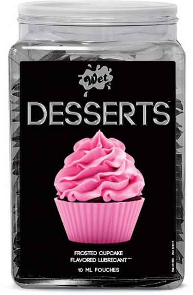 Wet Desserts Frosted Cupcakes .33 Fl Oz Pouch Counter Bowl 144pc