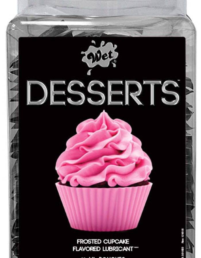 Wet Desserts Frosted Cupcakes .33 Fl Oz Pouch Counter Bowl 144pc