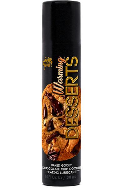 Wet Warming Desserts Baked Gooey Chocolate Chip Cookie 1 Fl Oz