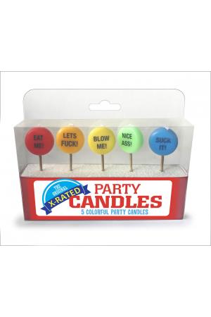 X-Rated Party Candles