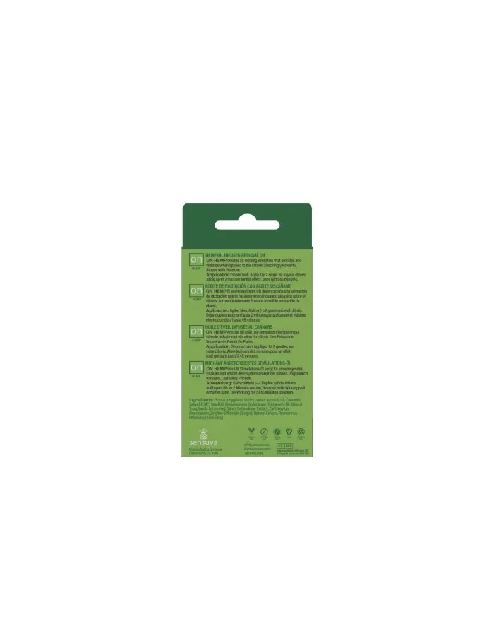 On Hemp Infused Arousal Oil -Medium Box - 0.17 Fl. Oz.