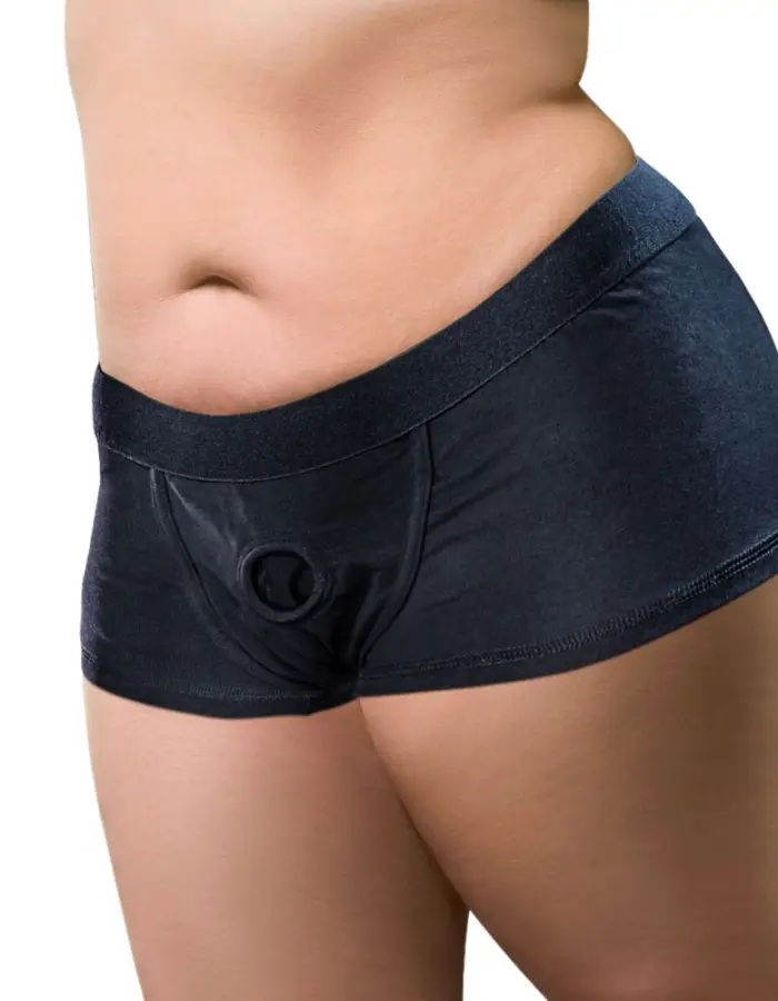 Temptasia - Harness Briefs - 4xl - Black