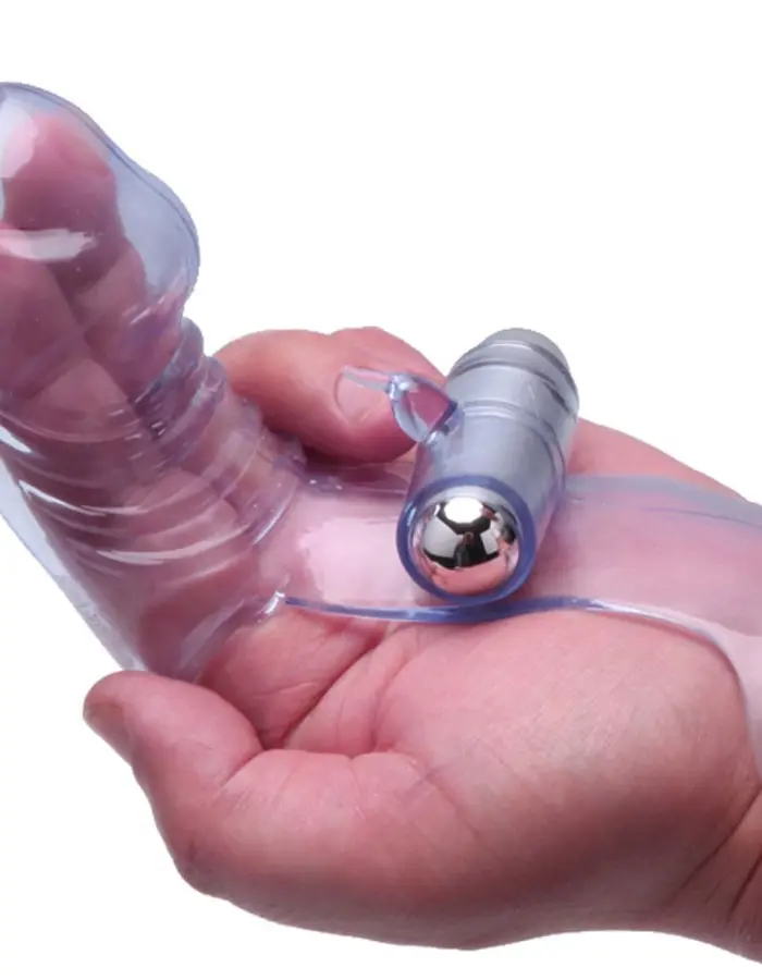 Vibro Finger Wearable Stimulator - Purple