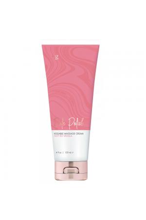 Pole Polish Kissable Massage Cream Not So Vanilla 4 Fl Oz.